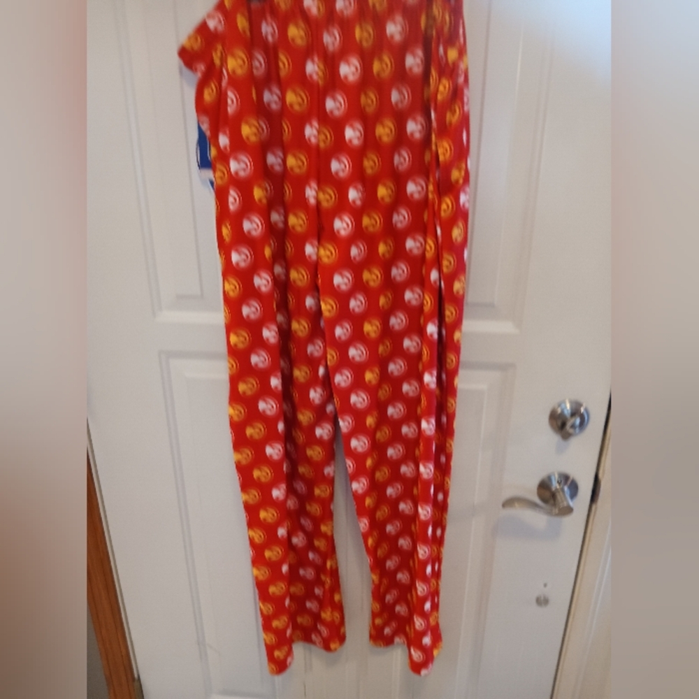 Red Atlanta Hawks Pajama Pants